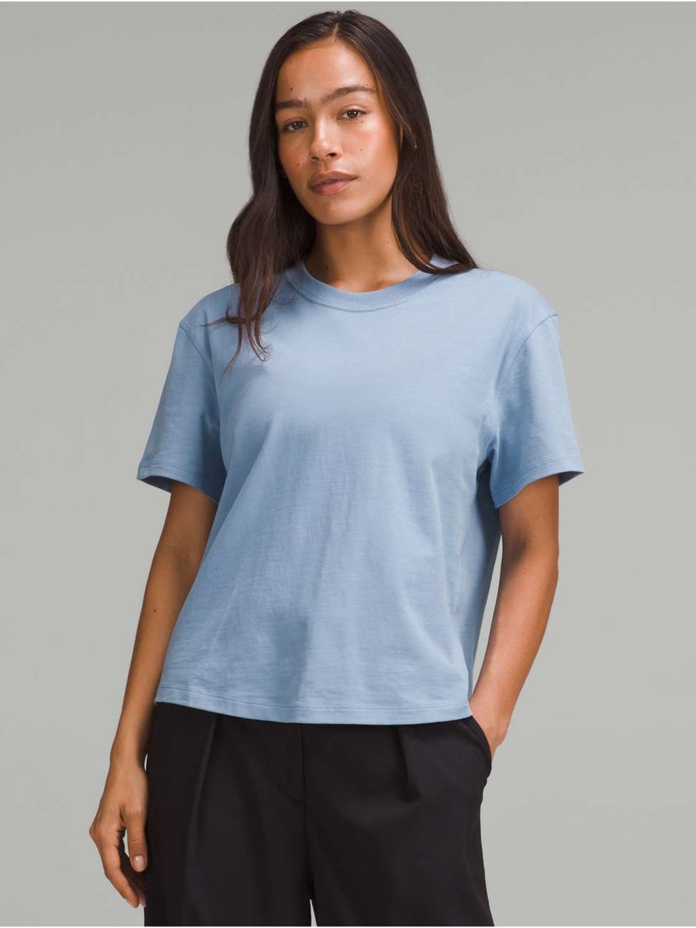 Lululemon Classic-Fit T-Shirt - Blue SIZE 6